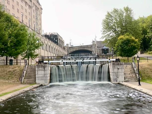 istock Rideau Canal Locks 1-8 in Ottawa. 2232372329