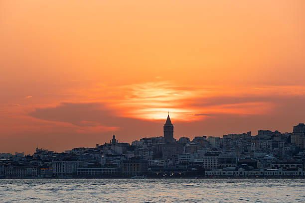 Istanbul, Historical peninsula view from Üsküdar.