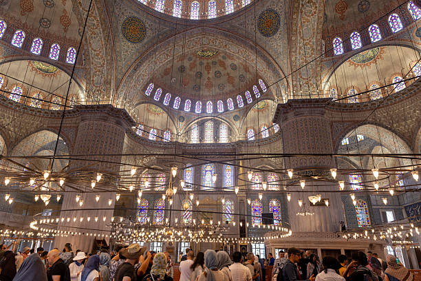 istock Interiors of Rustem Pasha Mosque in Istanbul, Turkey 2232386850