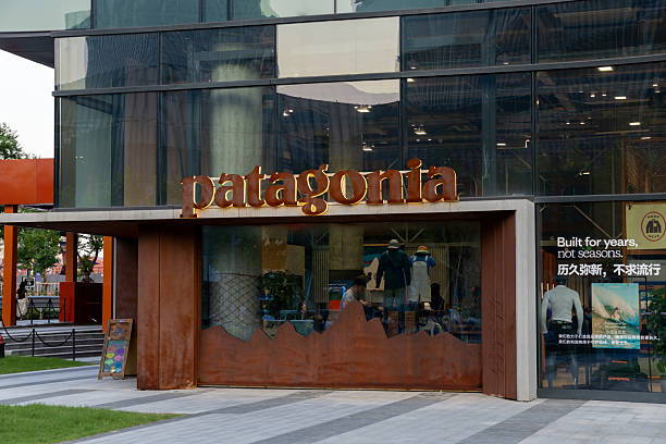 Shanghai, China - August 16, 2025 : Patagonia store in Shanghai, China.