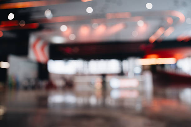 istock Blurred Image of Modern Interior Space with Stylish Lighting and Contemporary Design Elements 2232393975