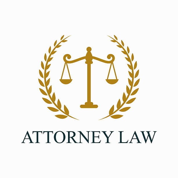 Legal Justice Attorney and Law Logo Classical Element Sign Symbol
