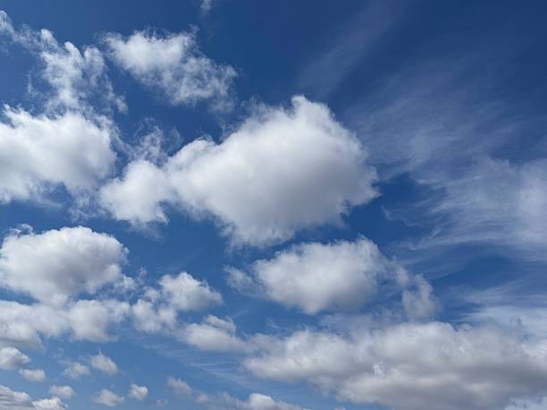 istock Beautiful clouds in the sky. 2232399550