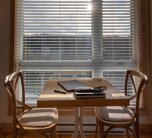 istock Modern Home Workspace With Scenic View and Natural Lighting From a Window 2232409867