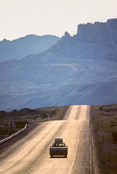 istock A family vehicle pulling a pop-up camper during a camping trip 2232421503