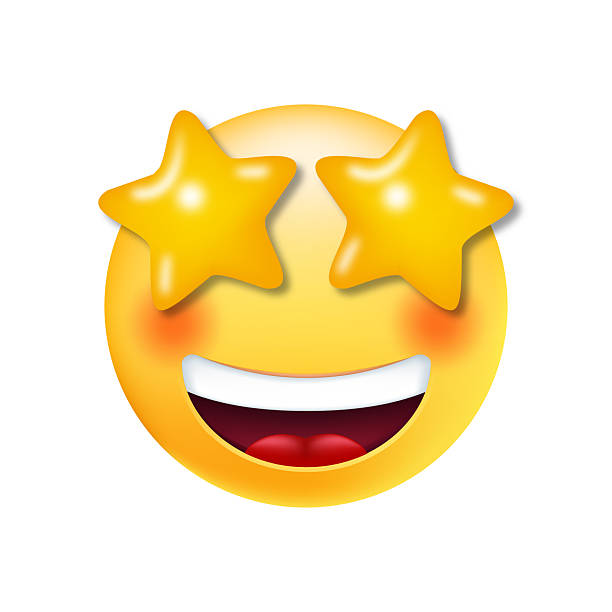 istock Starry Eyes Cute 3D Style Vector Emoji For Social Media 2232422664