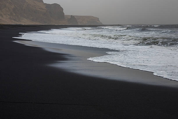 Reynisfjara, black sand beach in Iceland