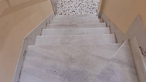istock Descending Staircase in a Building 2232433563