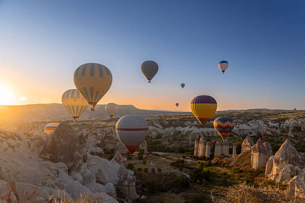 istock Cappadocia valley at sunrise 2232434265