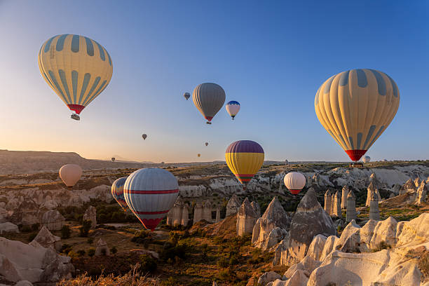 istock Cappadocia valley at sunrise 2232434275