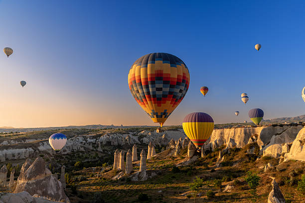 istock Cappadocia valley at sunrise 2232434281