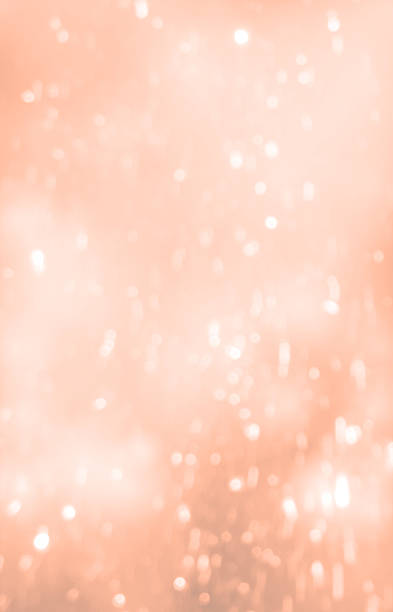 istock Copper champagne gold colored defocused bokeh lights glittering shimmering Christmas New Year party festival celebration illuminated blurred ethereal vector background for glamorous ornate poster, banner, backdrops. 2232468408