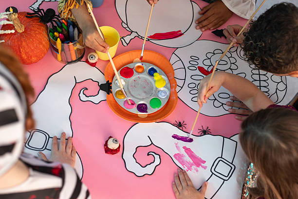 istock Painting Witches Hats 2232484521