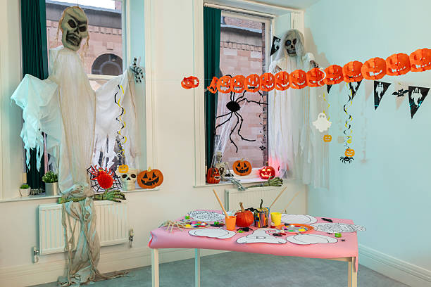 istock Halloween Decorated Room with Arts and Crafts 2232484841