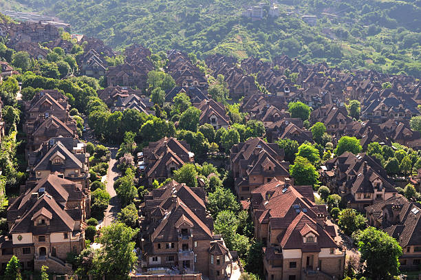 Tieshanping Villa District, Jiangbei District, Chongqing, China.