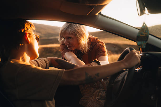 istock Couple on a Road Trip 2232494168