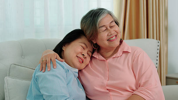 istock The romantic bond shared by two older women in a relationship 2232495588