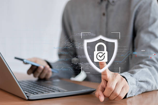 istock Cybersecurity and protection against hacking of personal and organizational data 2232496146