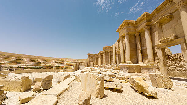 istock Ancient Roman Amphitheater Ruins 2232496229