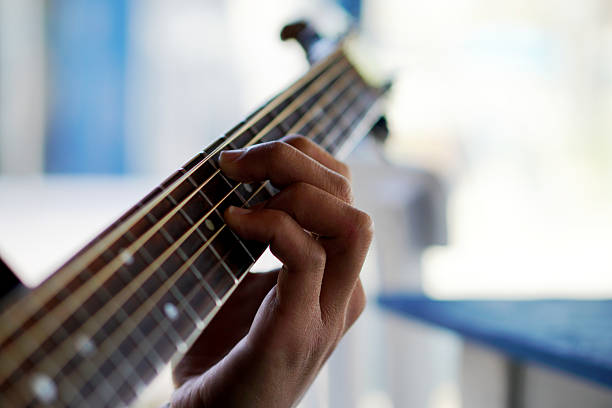 istock Fingers playing the guitar close-up 2232501062