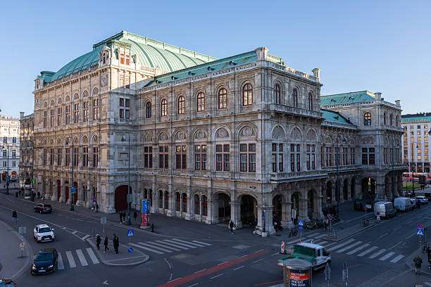 Vienna, Austria 20 March 2025 Vienna State Opera is a historic opera house and opera company based in Vienna, Austria and it is a renaissance revival venue and the first building on the Vienna ring