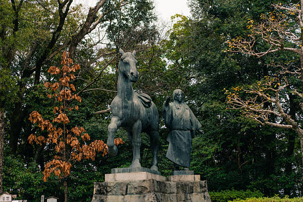 Foto de Estátua Do Cão De Hachiko Na Estação De Shibuya Em Japão e