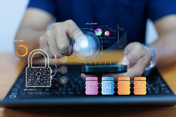 istock The use of artificial intelligence technology in conjunction with smartphones and laptops has led to the most efficient use of technology. Technology, Artificial Intelligence, Intelligent Brain, IOT 2232516734