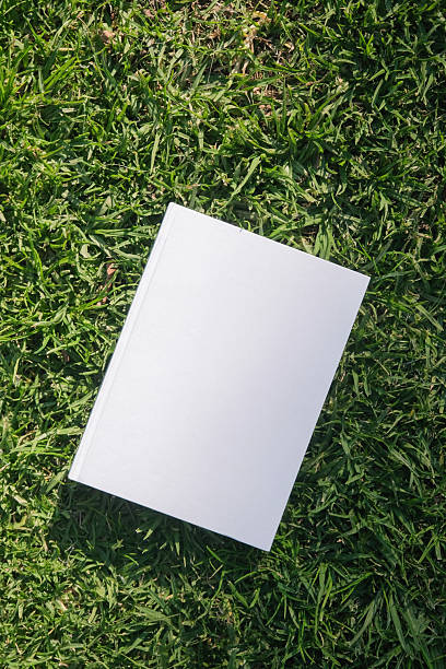 istock Mockup book on green grass background 2232520905