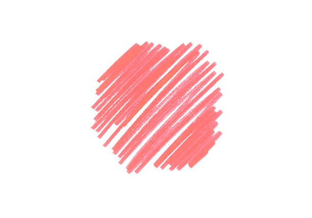 Colored pencils on the table