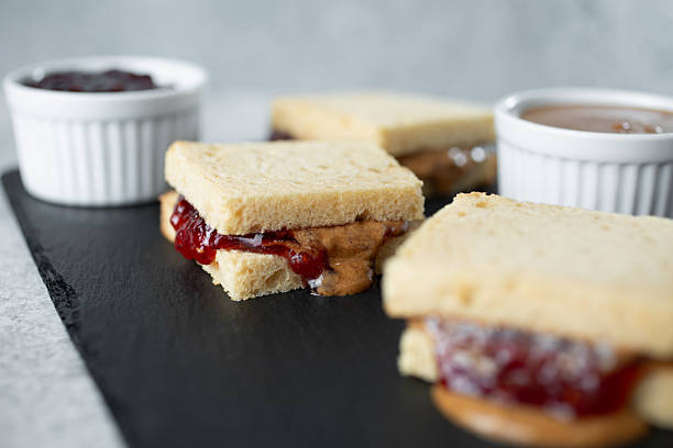 istock GF almond butter jelly sando 2232527367
