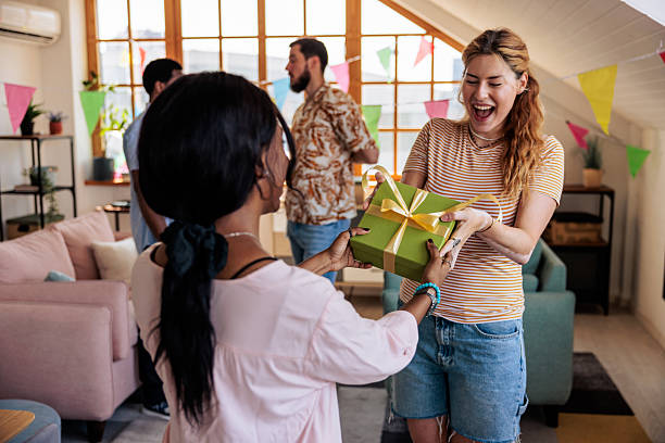 istock Receiving Birthday Gift 2232529067