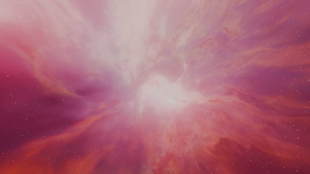istock stunning nebula explodes with vibrant colors in outer space, featuring swirling gases and distant stars against a dark backdrop. scene captures the beauty of the cosmos. 3d render 2232542908