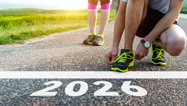 istock Number 2026 on asphalt road 2232554809