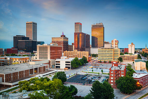 istock Tulsa, Oklahoma, USA at Twilight 2232555972
