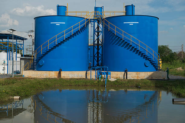 istock Water Quality Testing at Industrial Treatment Plant 2232556638