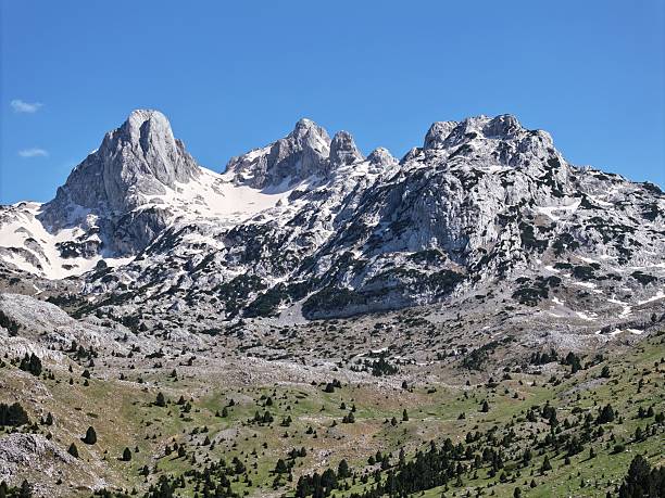 istock Dinaric Alps under a clear blue sky. 2232590221