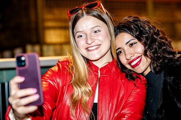 istock three friends' night out on the town 2232596595