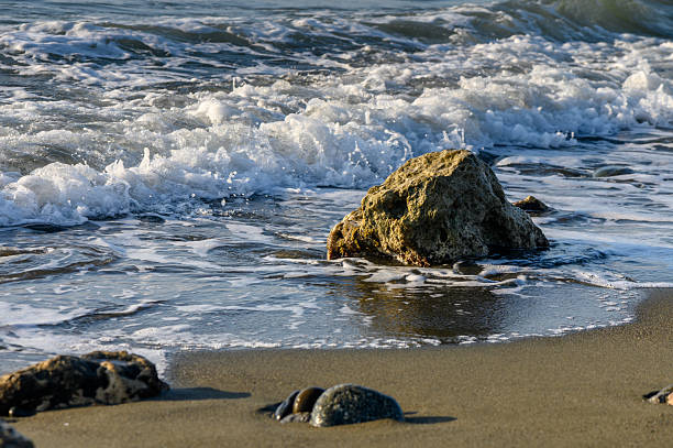 istock Mediterranean Sea Waves Crashing on Cyprus Shore 2232599797
