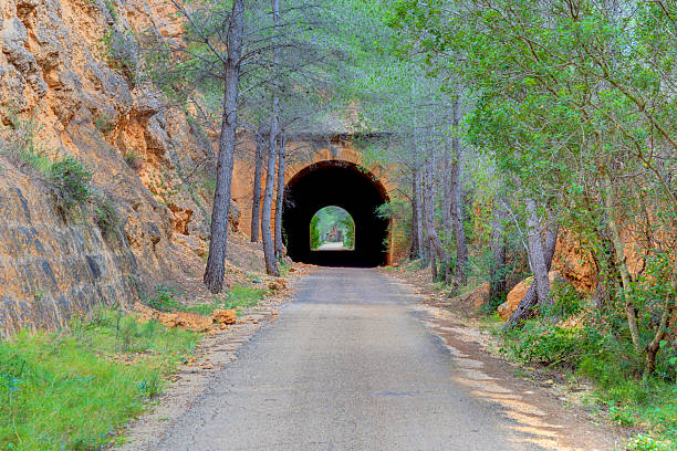 istock Old railway track converted into a greenway 2232600828