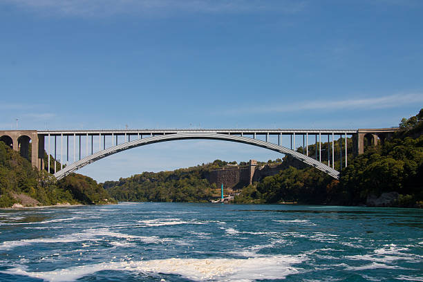 istock Rainbow International bridge over Niagara river, Niagara Falls, 2232605562
