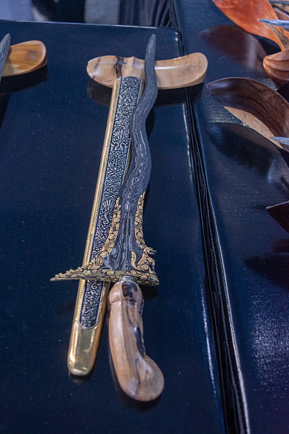 istock Close-up of a keris dagger. 2232606256