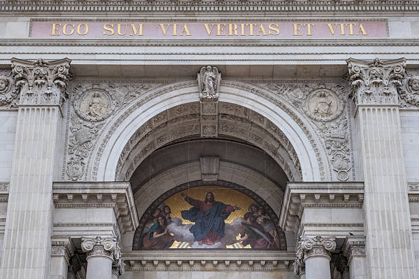 istock Architectural detail of St. Stephen’s Basilica in Budapest, Hungary 2232622718
