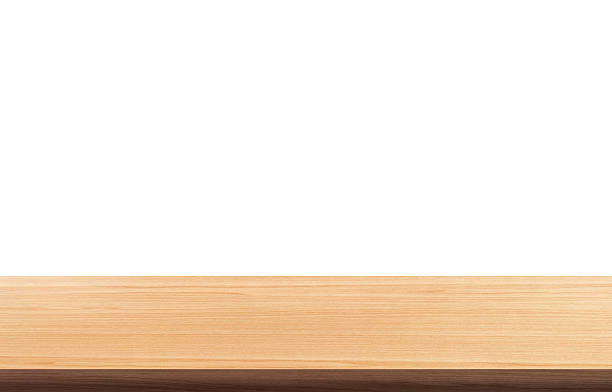 istock Top view of empty wooden table, product display and advertiser mockup. 2232628656