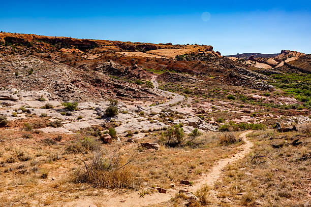 Wolfe Ranch in Arches National Park, Utah, USA.