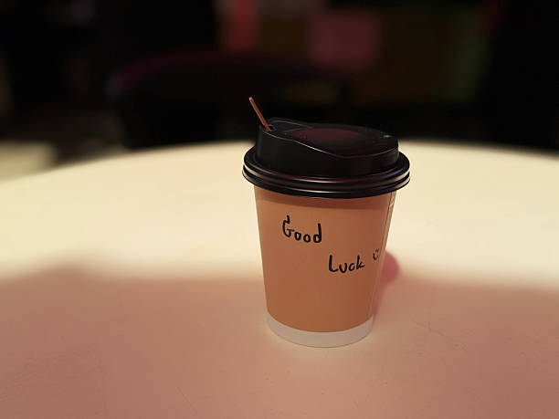 istock Coffee cup on table in coffee shop. Take away coffee. 2232631488