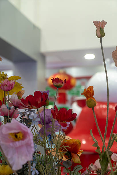 istock Colorful Floral Arrangement in Bright Setting 2232632521