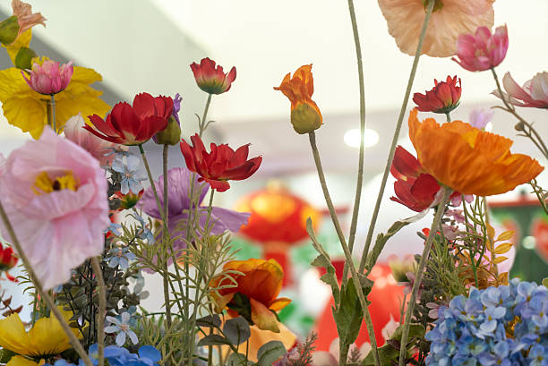 istock Vibrant Colorful Flower Arrangement Display 2232632548