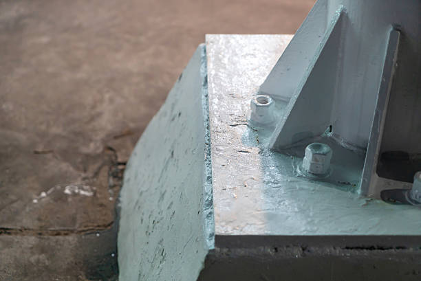 istock Metallic Base of Industrial Structure Close Up 2232632782