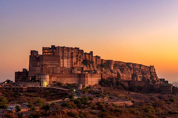 istock Mehrangarh Fort from Singhoria Hill, 2232647419