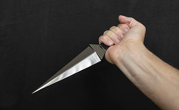 istock Kunai Knife in a Hand 2232650137